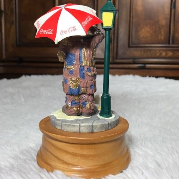 Vintage Coca-Cola Limited Edition Emmett Kelly Time for a Coke Musical Figurine - Picture 10 of 12